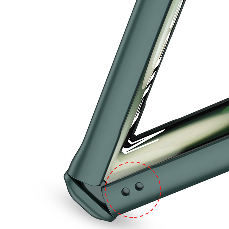 GKK For Samsung Galaxy Z Flip6 5G Case Magnetic Hinge PC Phone Cover with Small Screen Film - Titanium Grey / Titanium Grey GKK For Samsung Galaxy Z Flip6 5G Case Magnetic Hinge PC Phone Cover with Small Screen Film - Titanium Grey / Titanium Grey